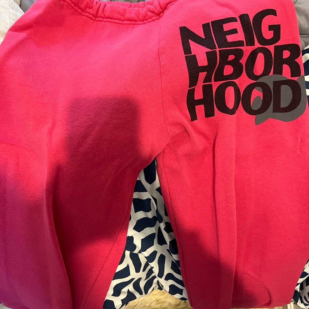 Pink Free City Neighborhood Sweatpants